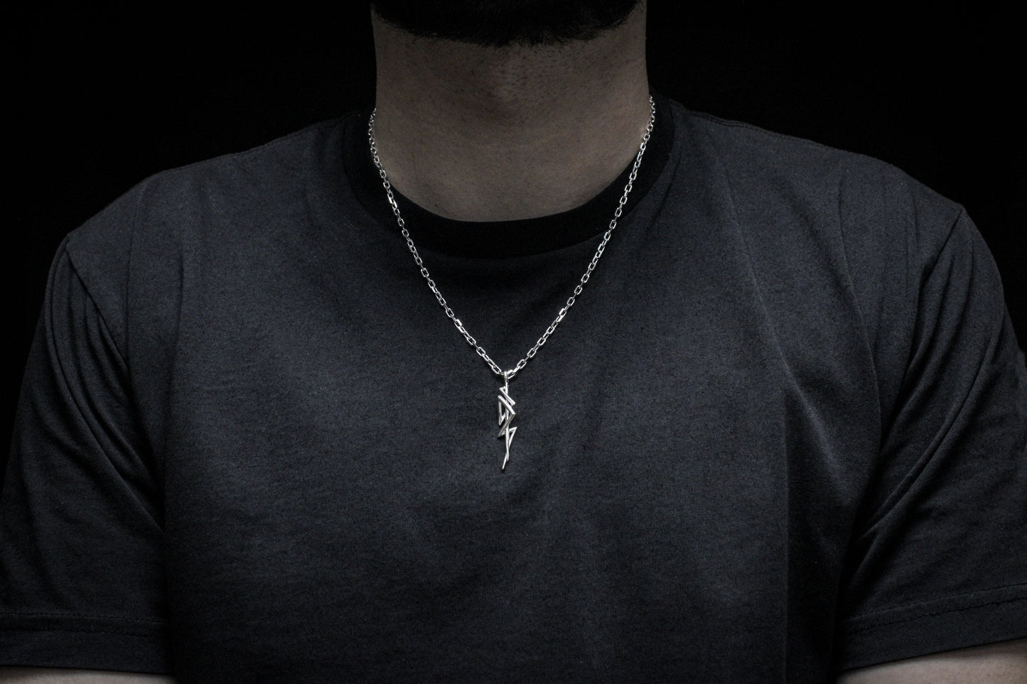 POLISHED SURGE PENDANT