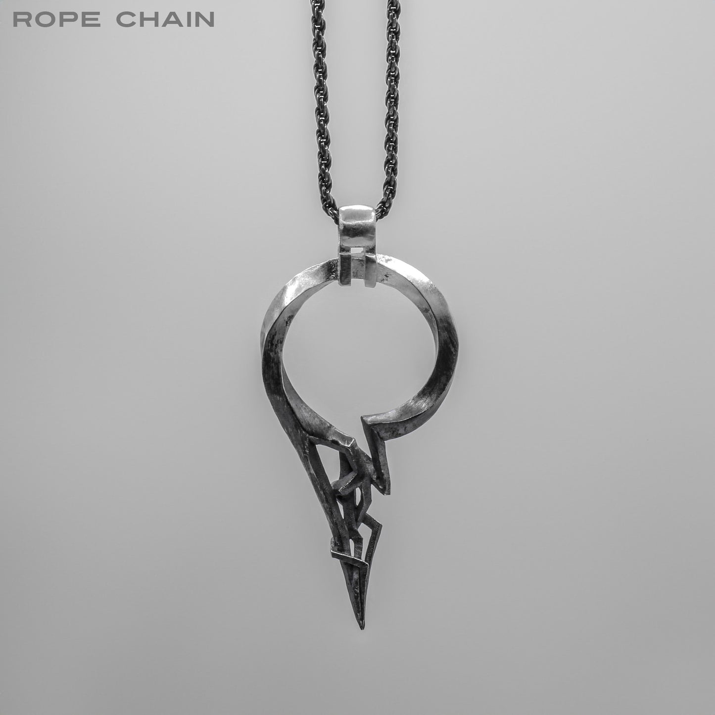 [TWO TONE] INVERSE GAIN PENDANT