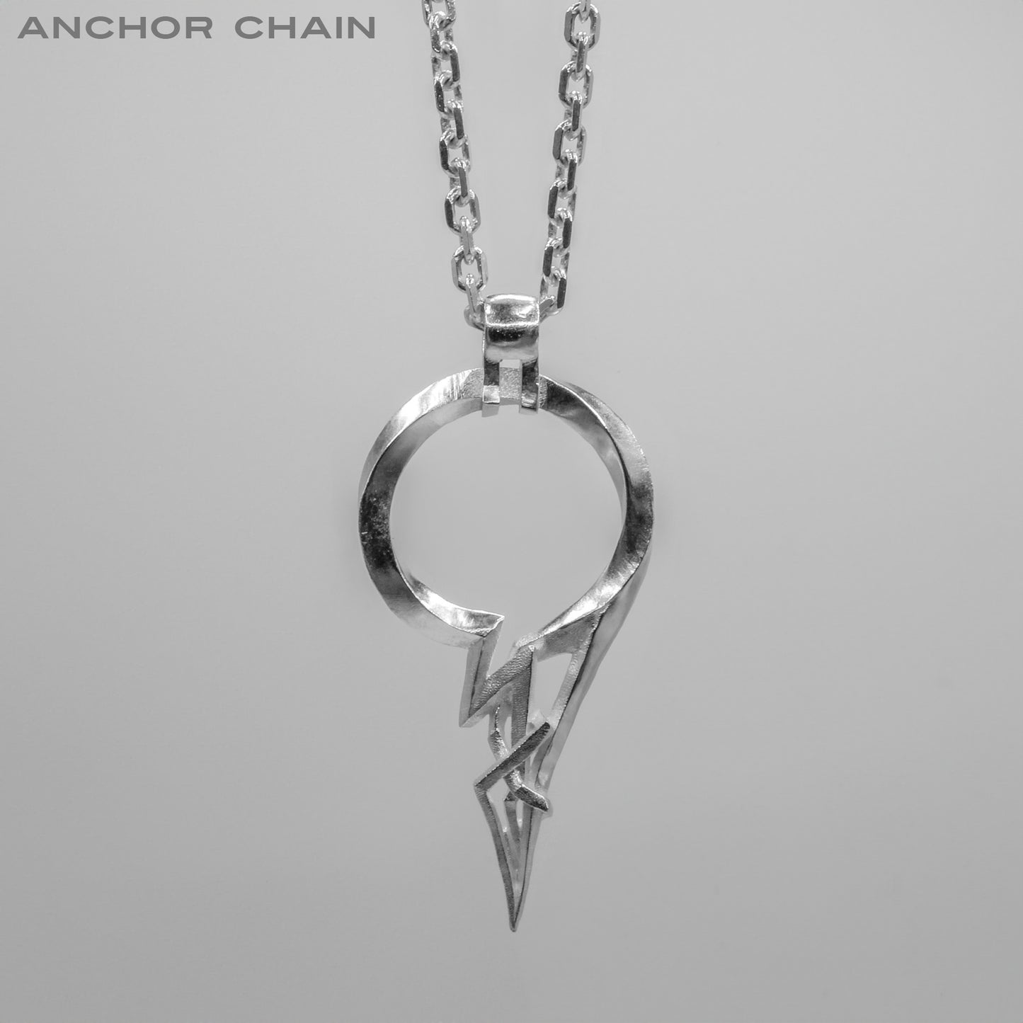 [POLISHED] INVERSE GAIN PENDANT