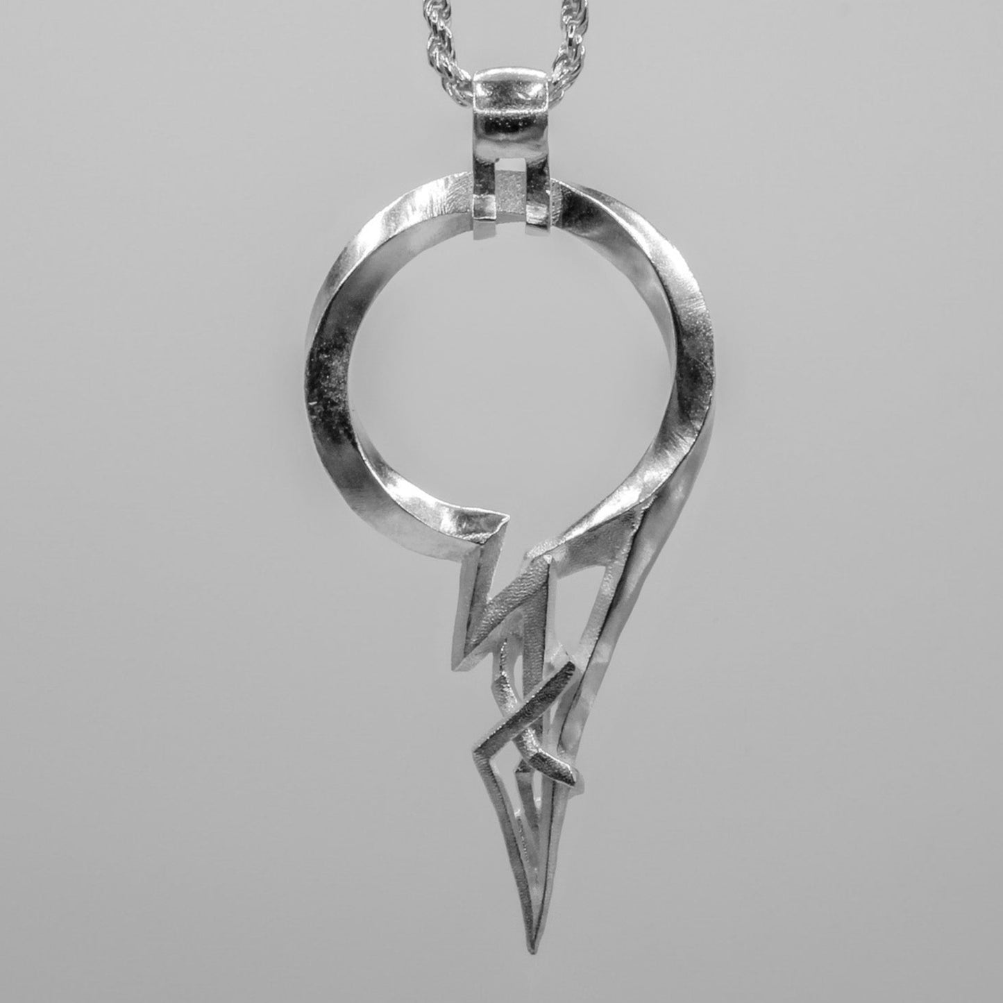 [POLISHED] INVERSE GAIN PENDANT
