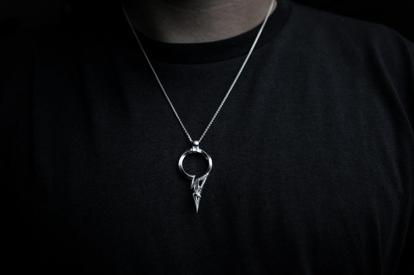 [POLISHED] INVERSE GAIN PENDANT