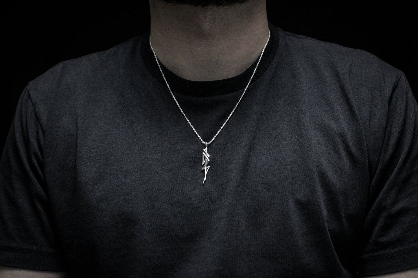 POLISHED SURGE PENDANT