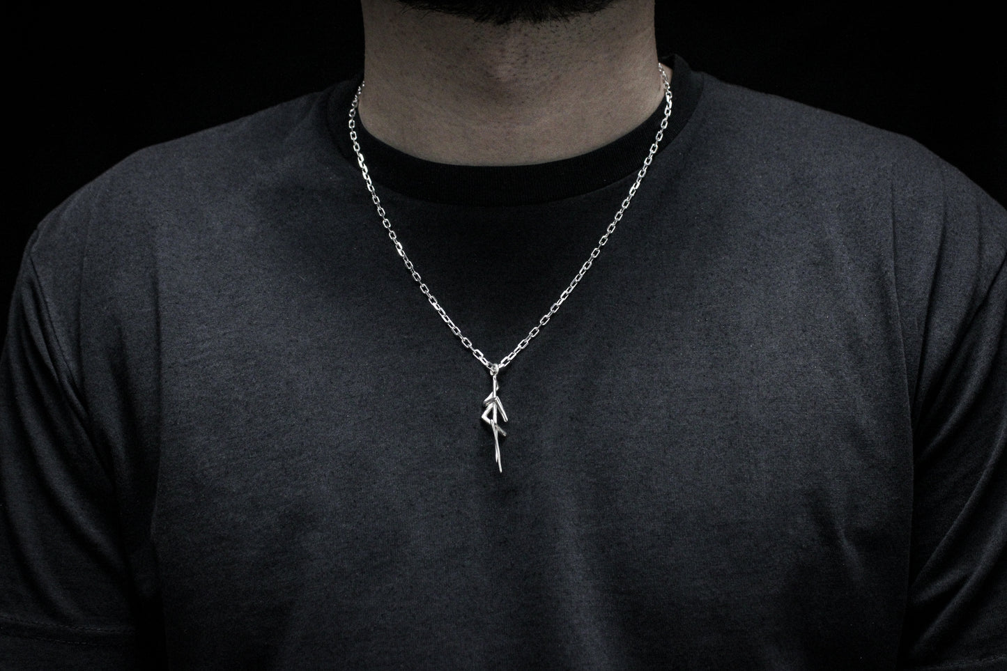 POLISHED SURGE PENDANT