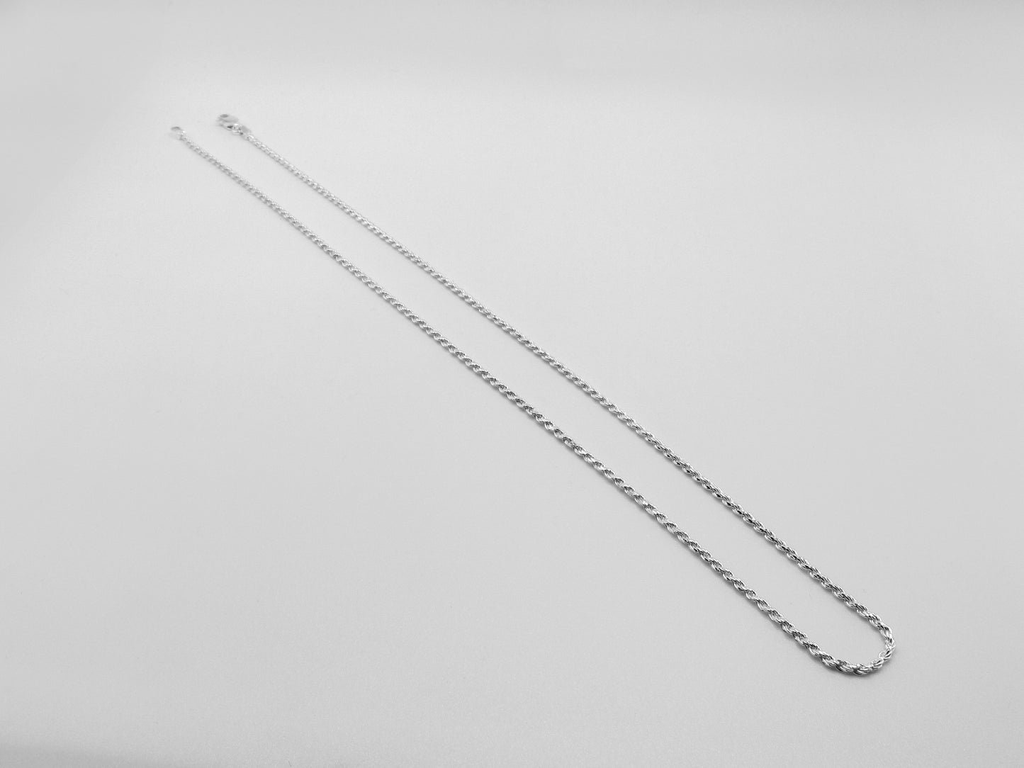 1.5mm (030) Polished Rope Chain