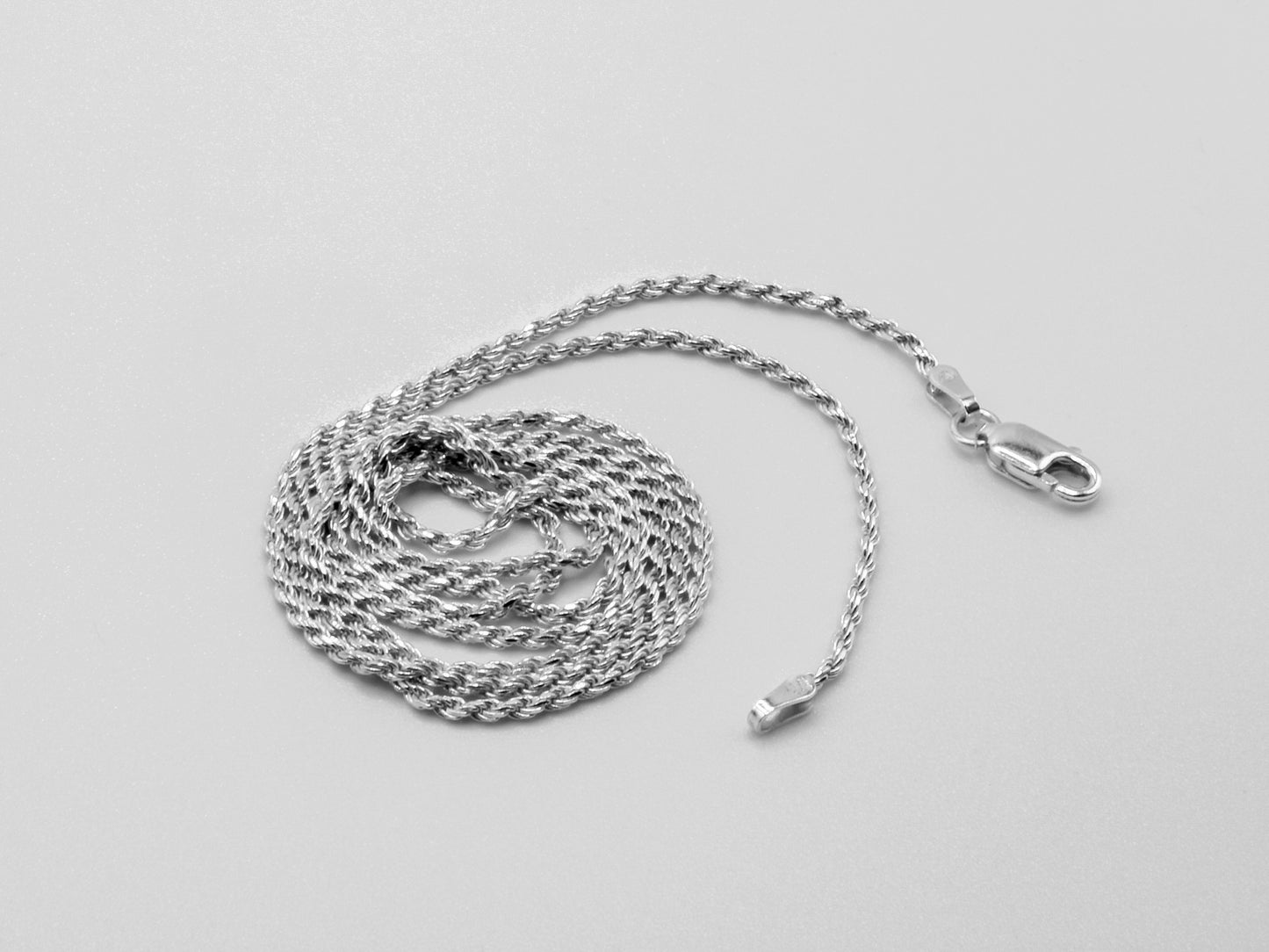 1.5mm (030) Polished Rope Chain