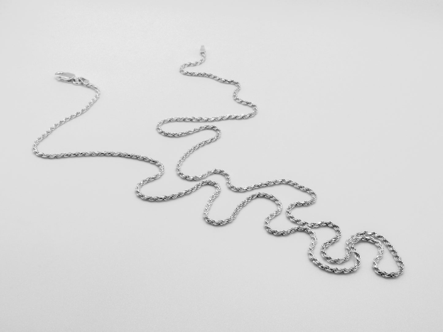 1.5mm (030) Polished Rope Chain