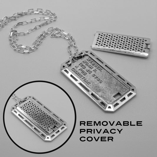 ISOGRID DOG TAG PENDANT + COVER
